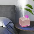 thumbnail image 1 of Usloyux Under $5 USB Humidifier with Color Light, 300ml Cool Mist Aromatherapy Diffuser, Quiet Personal Air Vaporizer for Bedroom Office Desk, Auto Shut Off Waterless Protection, 1 of 9