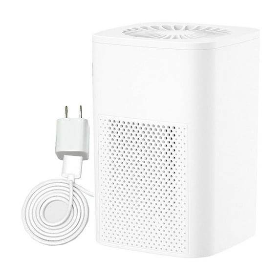 Usloyux Under $5 USB Portable Air Cleaner, Desktop H13 HEPA Filter with Vehicle Mounted Adapter, Compact Air Cleaner for Office Bedroom Car Travel Use