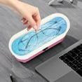 thumbnail image 1 of Usloyux Under $5 Ultrasonic Jewelry Cleaner Machine, Portable Eyeglass Watch Cleaner for Daily Use, 360° Deep Cleaning with Millions of Bubbles, Cordless Digital Cleaner for Cosmetics Razors Dentures, 1 of 6