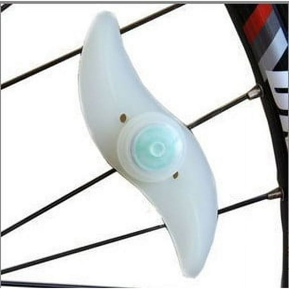 Usloyux 6pcs Bike Wheel Lights LED Spoke Lights for Night Riding, Multi-Color Flashing Tire Lights with Multiple Modes, Easy to Install Battery Powered Wheel Lamp