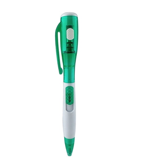 Usloyux Back To Study Teen Gifts, LED Flashlight Pen with UV Money Detector, Multi-Function Ballpoint Pen for Writing, Cute Novelty Pen forKids, Office Supplies and Party Favors