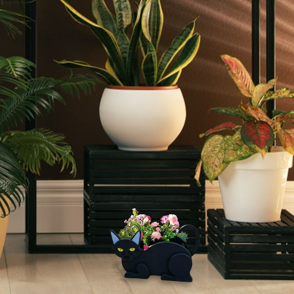 Usloyux Cute PVC Planter for Succulents and Small Plants, Detachable ...