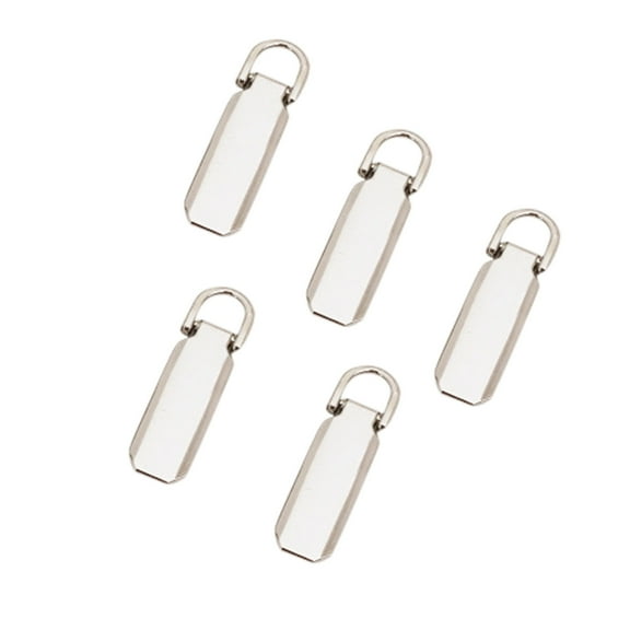 Usloyux Elegant Platinum Finish Metal Pull for High-End Bags, Secure Hook Attachment, Easy to Use, Adds Luxury Touch to Accessories, Durable and Tarnish-Resistant, Perfect for Gift and Repair,