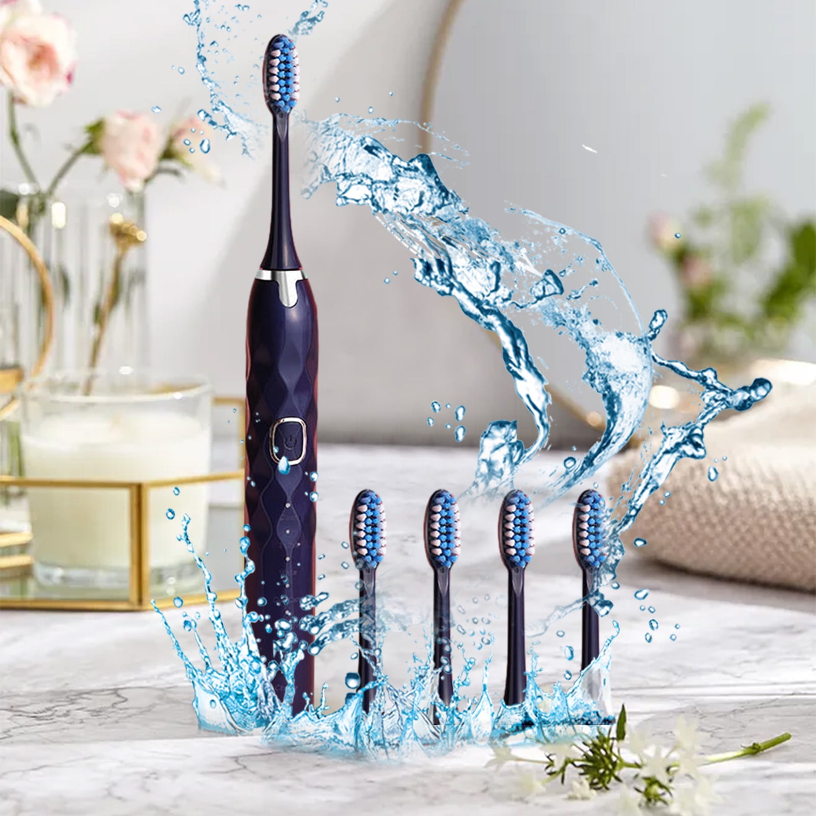 Usloyux Flash Deals Electric Toothbrush Electric Toothbrush With 5