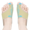 thumbnail image 1 of Usloyux Hallux Valgus Corrector Toe Separator, Bunion Relief Big Toe Correction Brace, Comfortable Thumb Stabilizer for Men And Women, Arthritis Support Post-Injury Recovery, Adjustable Breathable, 1 of 1