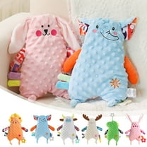 Usloyux Kids Under $5 Animal Plush Toys , Soft Stuffed Comfort Toys for Babies, Cute Sensory Toys with Colorful Details, Ideal Christmas & Birthday Gift for Boys and Girls