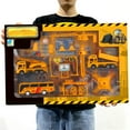 thumbnail image 1 of Usloyux Kids Toys Under $5 Construction Truck Toys Set, 13 Pcs Push and Go Truck Toys,Toddler Friction Powered Truck Vehicle Toy for Boys and Girls Christmas Birthday Gifts, 1 of 7