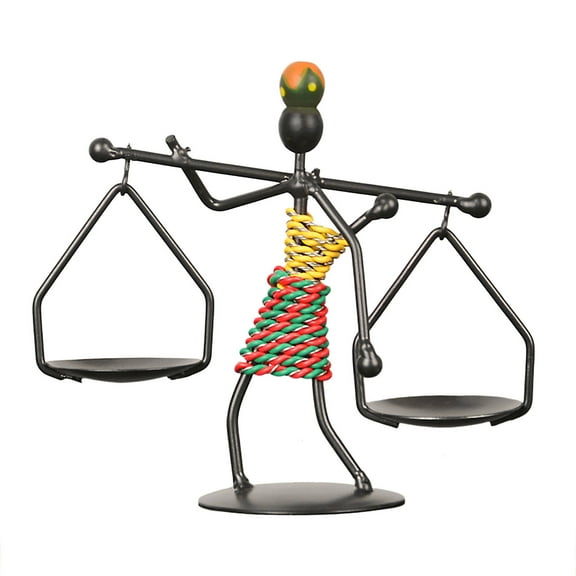 Usloyux Metal Creative Human Shape Candlestick, Artistic Iron Candle Holder for Dining Table, Party, Home Decor, Unique Sculpture Candle Stand