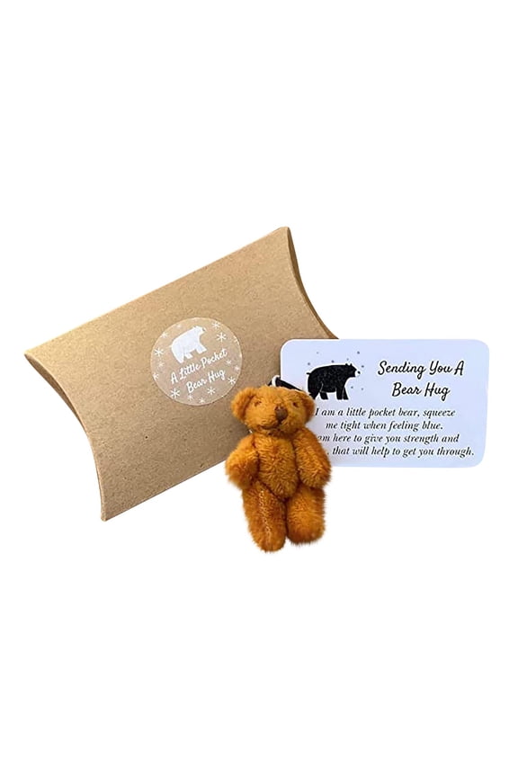 Mini Plush Teddy Bear Keychain, Cute Hanging Pendant for Bags Backpacks Keys, Soft Stuffed Animal Decor for Party Gift Birthday, Multiple Colors, Lightweight Portable Toy