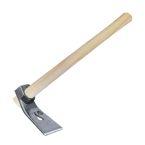 Usloyux Multi-Purpose Garden Hoe Tool, Portable Small Hoe Ice Adze Planer for Digging Weeding Planting, Durable Digging Pickaxe Adze Tool for Outdoor Farming Gardening Fishing Camping Tasks