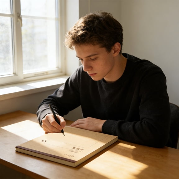 Usloyux Partition Draft Manuscript Paper, Blank Teen Notebook Thickened Paper, Graph Paper for Math Science Engineering, Grid Paper forSchoolOffice Home Study, Loose Leaf Paper Bulk Pack