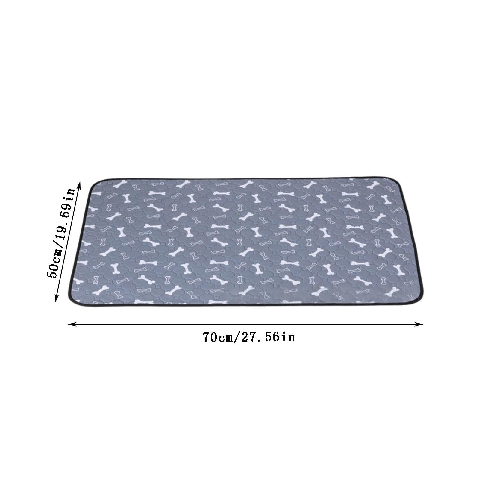 Usloyux Pet Pee Pads Washable Reusable Leak Proof Odor Control Training Pads For Dogs Puppies, Super Absorbent Quick Dry Pet Training Pads, Indoor Outdoor Crate Bed Carpet Floor Protection