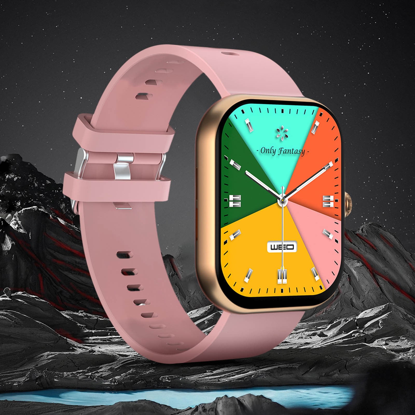 Usloyux Sleep Watch,New HighDefinition Large Screen Bluetooth Music