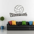 thumbnail image 1 of Usloyux Sports Wall Sticker, Volleyball Themed Wall Decal Sticker, Sports Design Vinyl Art for Bedroom Living Room Window, Removable Decoration for Fan Room Decor, Easy Apply PVC Wall Art, 1 of 6