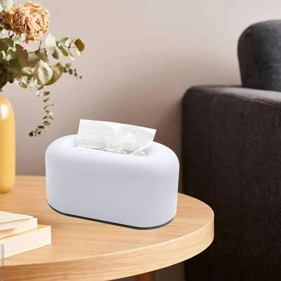 Usloyux Tissue Box Holders, Multi-Fold Hand Towel Dispensers, No-Touch Bathroom Tissue Dispenser For Toilet WC Vanity Countertop, Touchless Paper Towel Holder For Kitchen Office