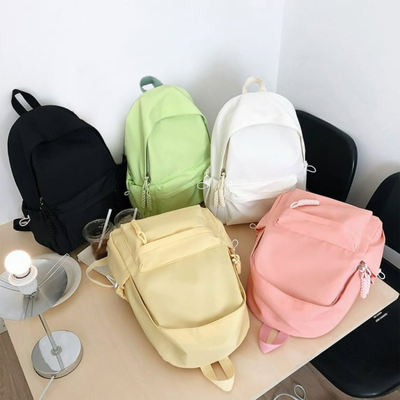 Usloyux Under $5 Fashion Backpack,Lightweight Backpack Travel Rucksack Spacious Multiple Compartments,Backpack Daypack Women Men Multiple Colors