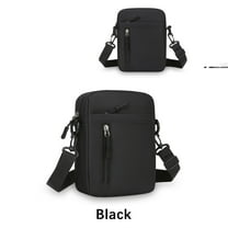 Usloyux Under $5 Men's Casual Shoulder Bag, Waterproof Nylon Crossbody Phone Bag, Lightweight Business Travel Messenger, Compact Everyday Carry Purse