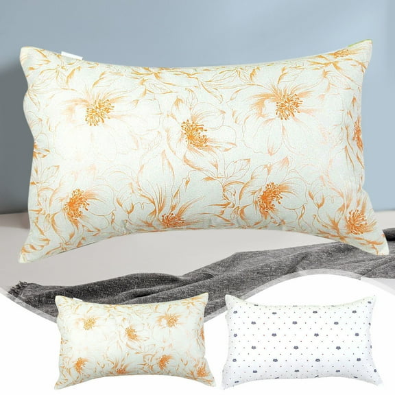 Usloyux Under $5 Pillow Insert for Bed, Standard Size Pillow Core with Zipper, Hotel Quality Bed Pillow for Dormitory, Washable Pillow for Home Use