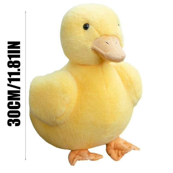 Usloyux Under $5 Plush Yellow Duck Toy, Soft Stuffed Animal Doll for Kids, Cute Bath Tub Decorative Figure, Gift for Children Birthday Party Favor