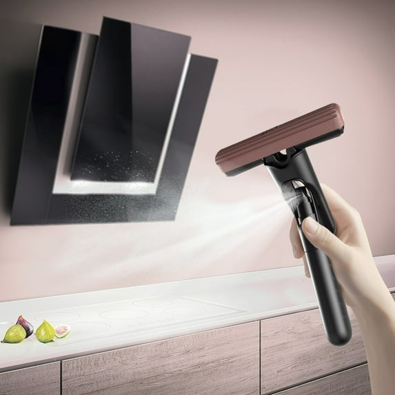 Usloyux Under $5 Portable Mini Mop, Mini Mop Portable Self Squeeze Small Mop, 6.1 Inch Small Mop for Glass in The Kitchen Bathroom and Toilet