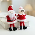 thumbnail image 1 of Usloyux Under $5 Santa Claus Snowman Ornament, Christmas Decorative Figurine for Tree Mantle, Festive Holiday Decor, Traditional Xmas Display, 1 of 5