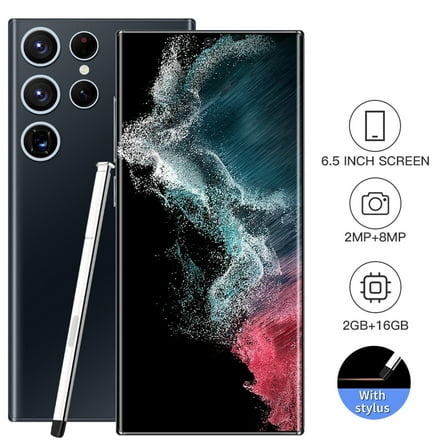 Usloyux under $5 Budget Smartphone, 2+16GB Memory 2800mAh Battery, 8MP Rear Camera Face Unlock, Android 8.1 OS for Basic Communication and Apps
