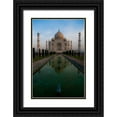 thumbnail image 1 of Usmanova, Larisa 13x18 Black Ornate Wood Framed with Double Matting Museum Art Print Titled - Taj Mahal, 1 of 4