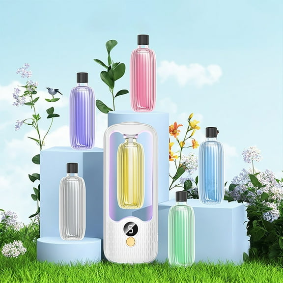 Xecvkr Aromatherapy Machine Automatic Deodorizer Indoor Hotel Toilet Toilet Deodorizer Airss Freshener Lasting Fragrances 35ml