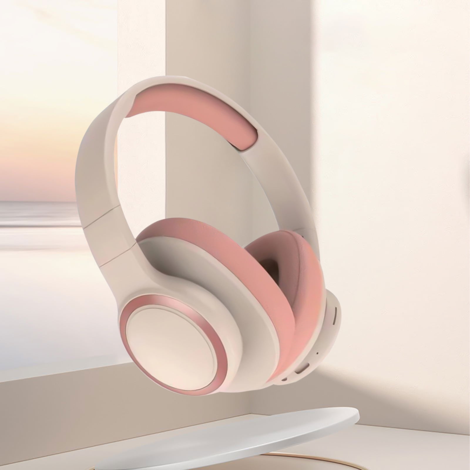Usmixi Cyber_Monday Deals 2024 Bluetooth Headphones OverEar Lightweight Wireless Headphones Hi