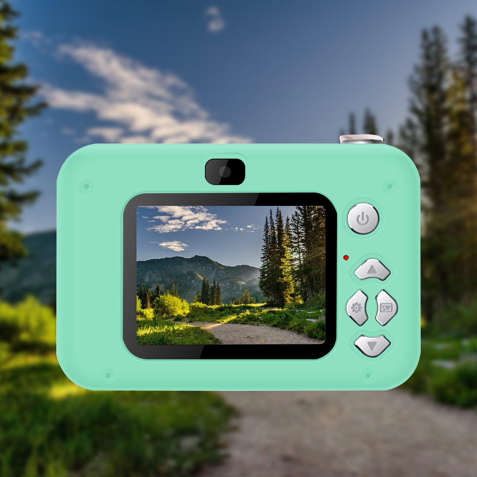 Usmixi Cyber_Monday Deals 2024 Digital Camera 4K HD Daily Travel Photo Recorder with Large Head