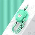 Usmixi Cyber_Monday Deals 2024 Four Gear Retractable 3 In 1 USB Cable