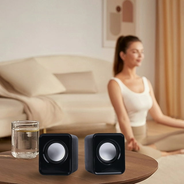 Usmixi Cyber_Monday Deals 2024 Multimedia Mini Speaker Desktop Computer
