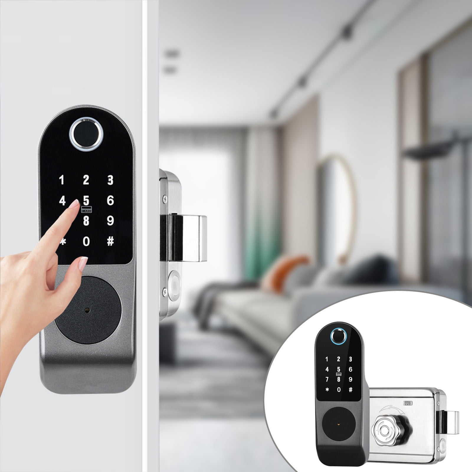 View of Apartment Entry - DW Security