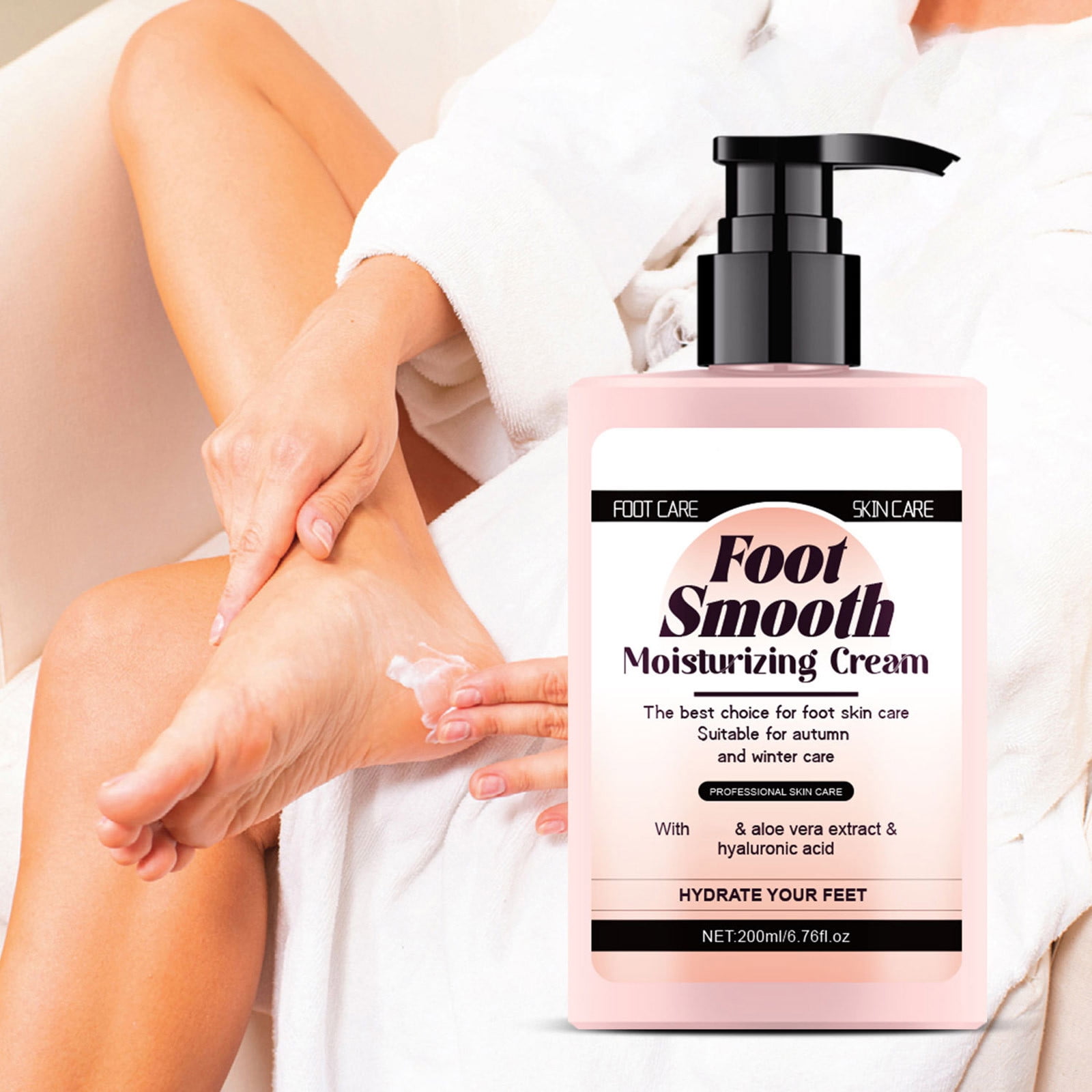 Usmixi Foot Smoothing Moisturizing Cream Foot Cream with Aloe and ...