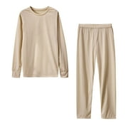 WYCNLY Usmixi Lounge Set for Women Womens Pajama Sets Long Sleeve Crewneck Pullover Tops and Long Pants Sports Sets 2 Piece Outfits Casual Solid Homewear Loungewear Matching Sets Clearance Under $10