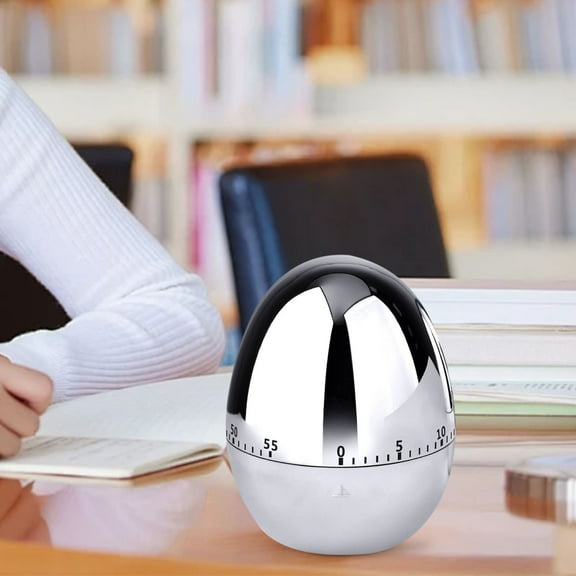 ZZkhGo Multifunctional Kitchen Mechanical Kitchen Timer, 60 Minute Egg Timer for Cooking, Small Cute Countdown Timer, Wind Up Manual Dial Rotating Timer Reminder for Kid, Senior, Baking, Loud Alarm