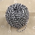 thumbnail image 1 of Usmixi Summer Clearance 50% off Clear! Cotton Rope Hand-Woven DIY Double Stranded Rope Tag Thin Cotton Rope 1.5mmX100m, 1 of 2