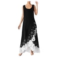 thumbnail image 1 of ZZwxWA Womens Boho Floral Maxi Dresses Floral Flowy Long Dresses Sleeveless Sun Dress Casual Summer Trendy Outfits 2025, 1 of 4