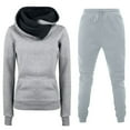 thumbnail image 1 of Usmixi Sweatsuits Set for Women Womens Two Piece Outfits Sports Hooded Sweatshirt and Drawstring Jogger Pant Lounge Sets Ladies Girls Workout Tracksuits Sets with Pocket Under $10, 1 of 3
