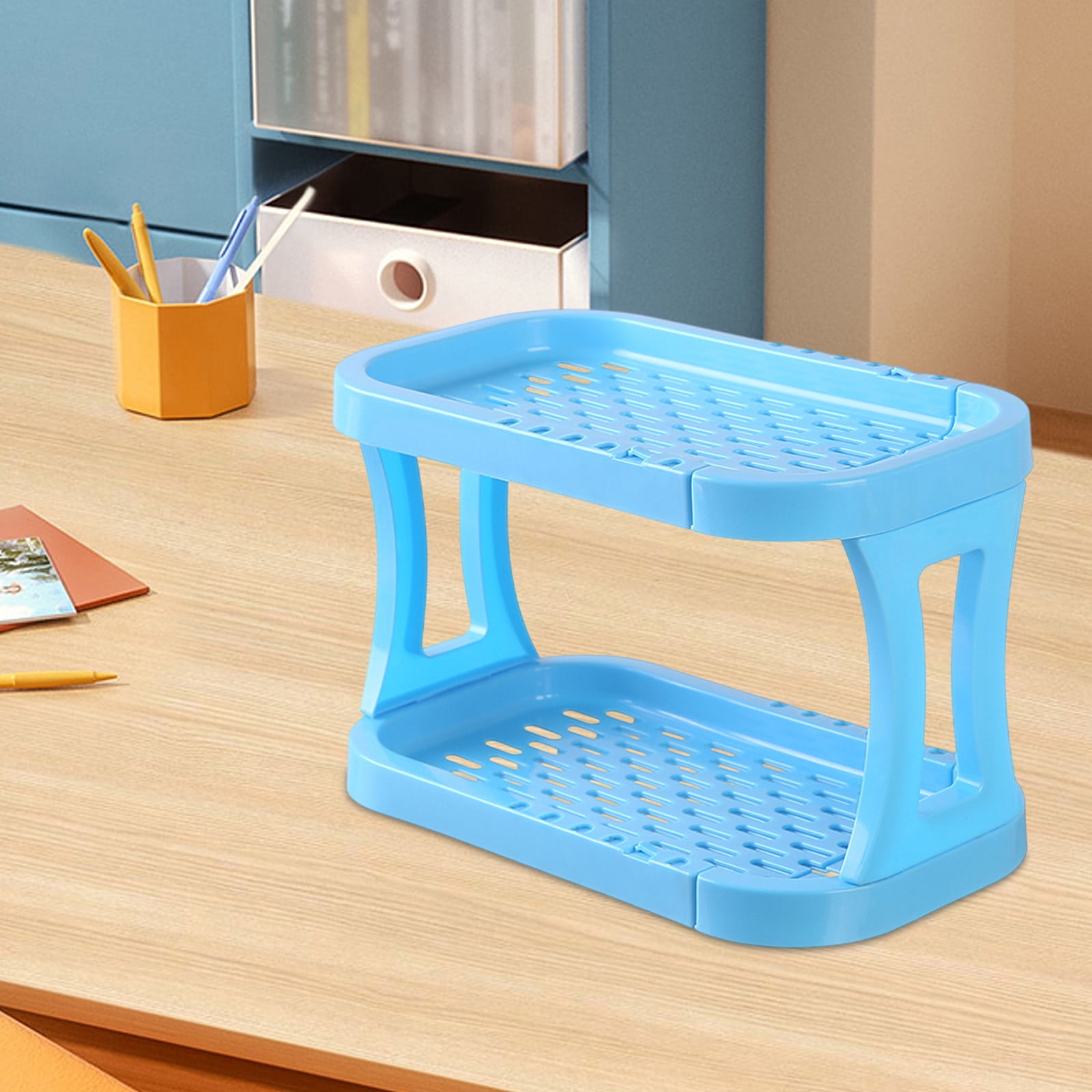 Usmixi Telescopic Shelf Bedroom Cosmetic Desktop Organizer Bathroom ...