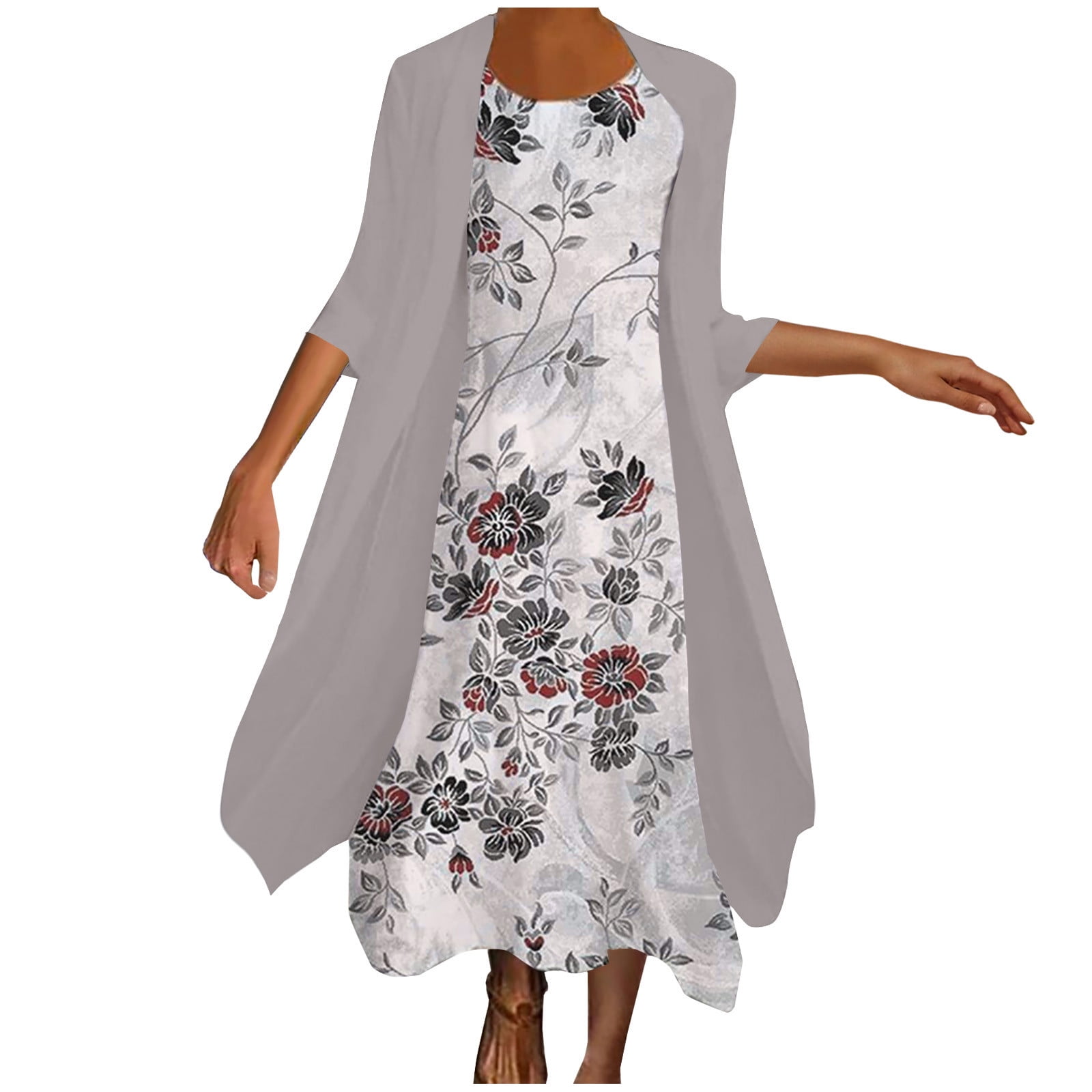 Long flowy hotsell chiffon jackets