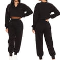 thumbnail image 1 of Usmixi Womens 2 Piece Tracksuit Casual Sports Sweatsuit Outfits Winter Long Sleeve Pullover Sweatshirt and Drawstring Jogger Pants Lounge Set under $5, 1 of 7