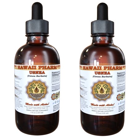 Usnea (Usnea barbata) Tincture, Dried Thallus Liquid Extract, Tree Moss, Herbal Supplement 2x2 oz