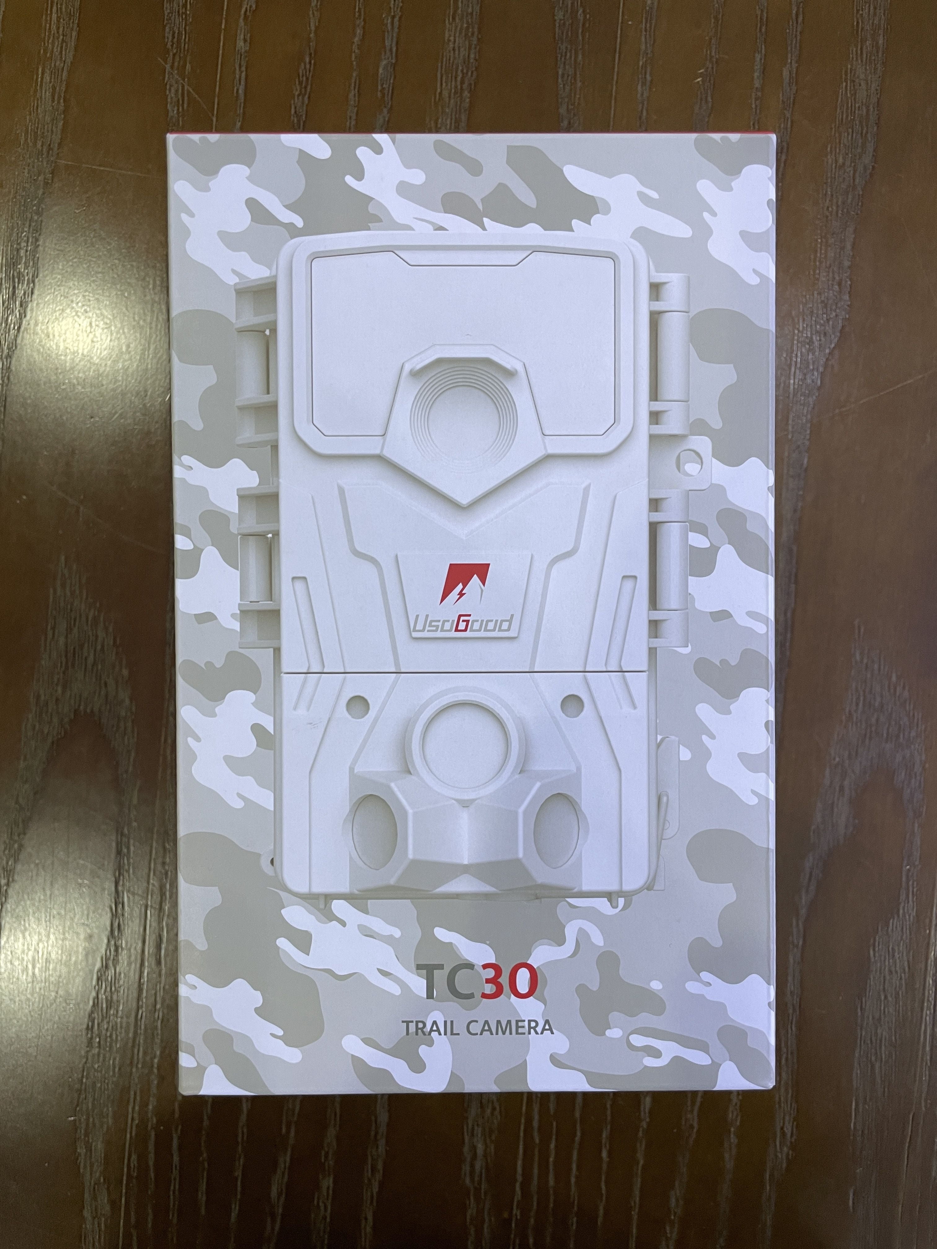 Usogood Trail Camera with Night Vision Motion Activated IP66 Waterproof, 65ft 120° Wide Angle Detection Game Camera