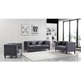 thumbnail image 1 of Uspridefurniture Fancher Kittleson Classic Chesterfield 3Pcs Livingroom Set,Gray, 1 of 5