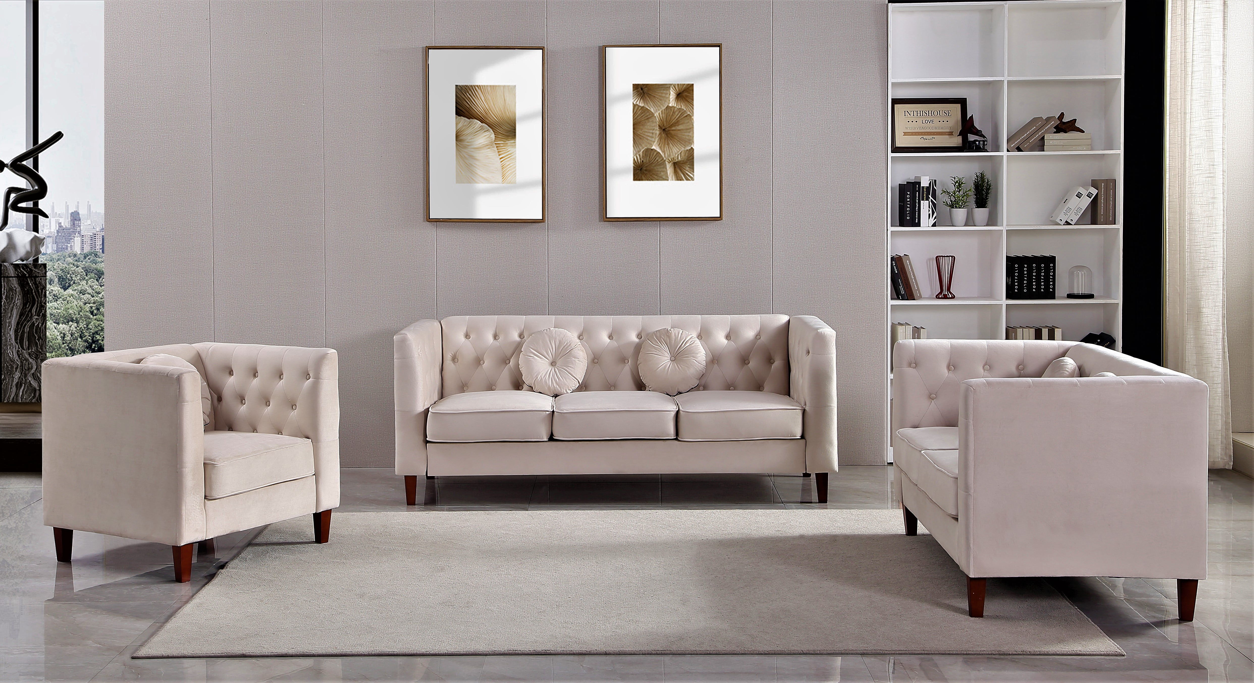 Custom Order Royal Regal 3Pc. Living Room Sofa Set