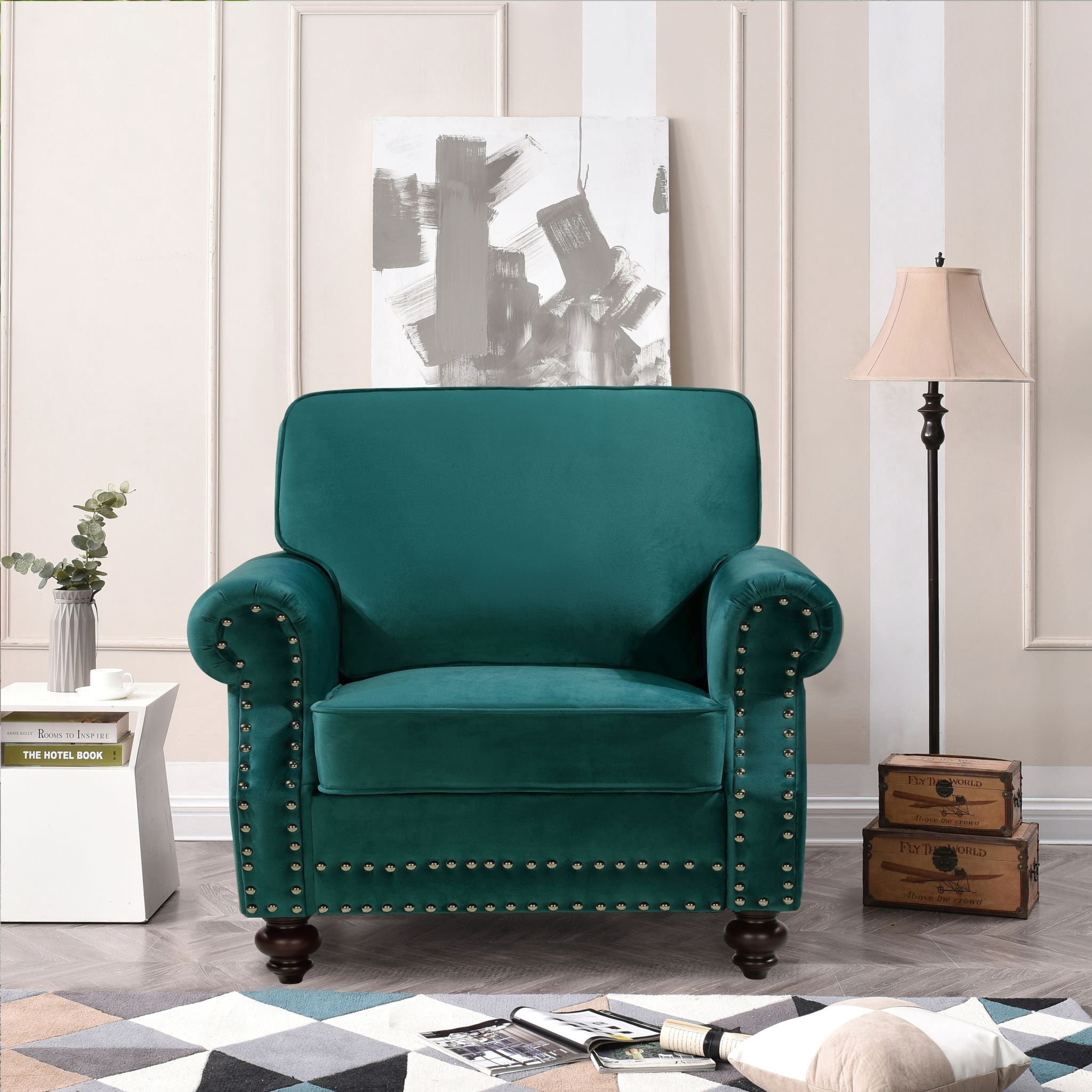 Fegley 37.79'' Wide Tufted Armchair