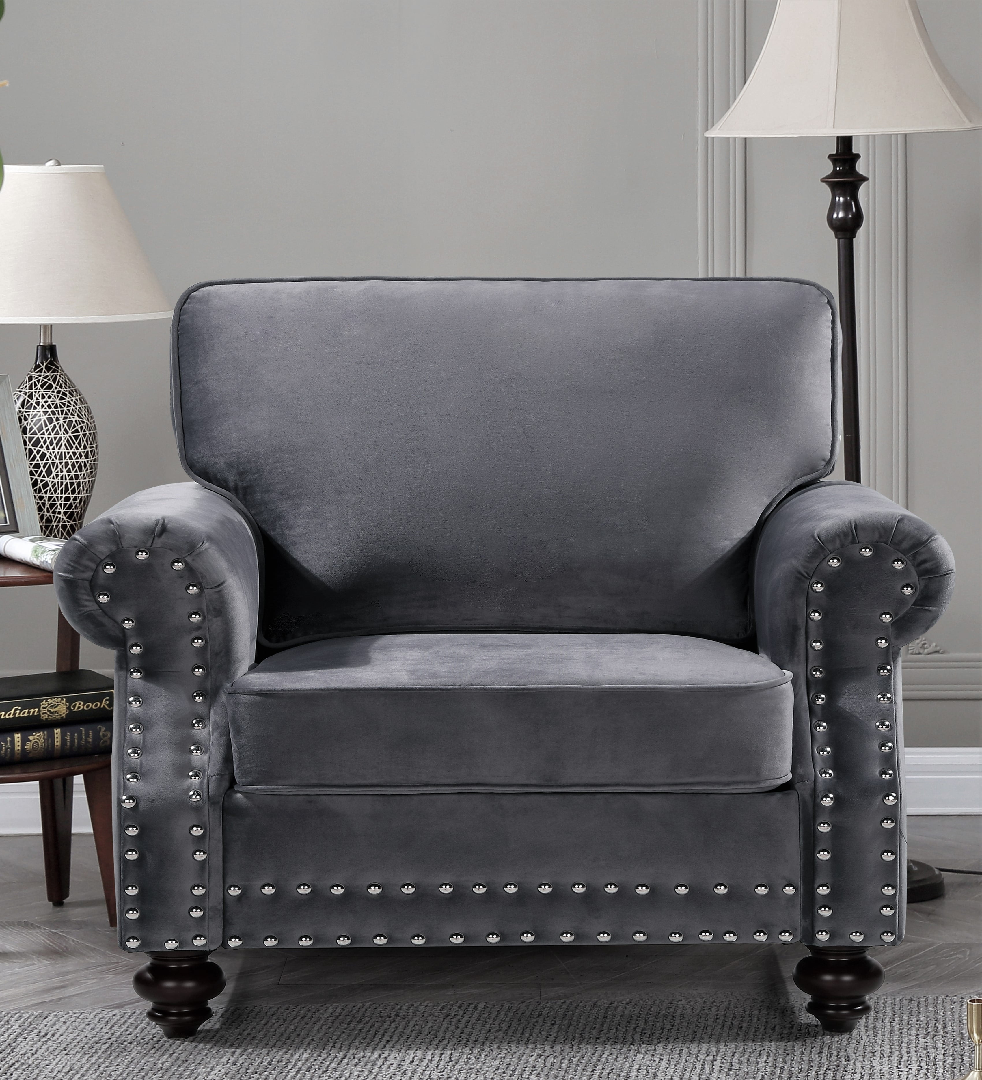 Feingold 37.8'' Wide Tufted Armchair