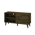 thumbnail image 1 of Uspridefurniture Galileo TV Stand with 2 Doors for TVs up to 70", Walnut, 1 of 5