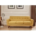 thumbnail image 1 of Uspridefurniture Lester Square Arms Sofa -Yellow, 1 of 5